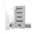 Separador E Organizador Para Cabideiro De Acrílico Kit 10 Und