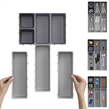 Separador Talheres Modular Organizador Gaveta Cozinha