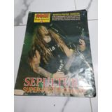 Sepultura Poster Rock Brigade Raridade Max Cavalera Iggor
