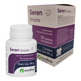 Seren Snacks 84g Ourofino   Suplemento Palatável Anti Stress