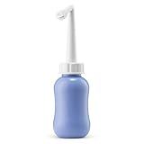 Serenily Mini Bidê Portátil Portátil De Viagem 300 600 Ml Fácil De Usar Bocal De ângulo Longo Para Higiene Pessoal E Cuidados Sanitários Banheiro Chuveiro Uso