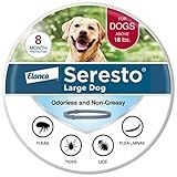 Seresto Coleira De Pulgas E Carrapatos Para Cães- Coleira De Pulgas E Carrapatos De 8 Meses Para Cães Grandes Com Mais De 8 Kg