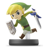Série Amiibo Toon Link Super Smash Bros Para Wii U