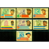 Série Com 7 Selos Da Nicarágua Esportes Beisebol L 3510