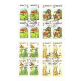 Série Completa Quadra Selo 825 828 Com Cbc Fauna E Flora