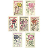 Série Completa Selo 1448 54 Tchecoslováquia 1965 Flora Nova