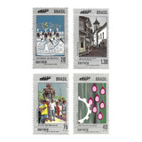Série Completa Selo 721 724 Promoção Turismo Nacional 1972