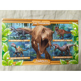 Série Selos predadores Animais Pré Históricos