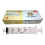 Seringa 20ml Sem Agulha Cx 50 Unidades Luer Lock Descarpack