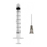 Seringa 3ml Bd Com Agulha C 300 Unid Luer Lock bico Rosca 