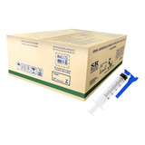 Seringa 5ml C Disp De Segurança Sem Agulha Luer Lock 250un