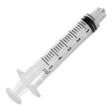 Seringa 5ml Sem Agulha Bico Rosca Luer Lock 100 Unidades