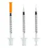 Seringa De Insulina 0,5ml C/ Agulha Fixa 0,30mm X 8mm Bag C