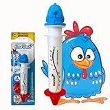 Seringa De Lavagem Nasal NoseWash Para Bebês E Crianças- Limpador De Nariz- Alivia Alergias E Congestão Nasal - Galinha Pintadinha 10ml