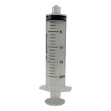 Seringa Descartável Bico Luer Lock 20ml Caixa 50 Und Ozoniot