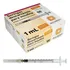 Seringa Insulina 100 Unidades - 13mmx0,45mm Descarpack 1ml Capacidade Em Volume 1 Ml