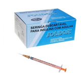 Seringa Insulina Resíduo Zero 100 Unid 1ml 13mm X 0 33mm