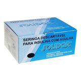 Seringa Insulina Resíduo Zero 100 Unid 1ml 13mm X 0 45mm