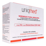 Seringas Insulina Botox 5mm X 0 23mm Ultrafina 1ml 100un