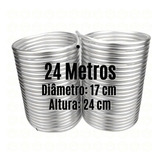 Serpentina Dupla De 24 Metros   Alumínio 3 8