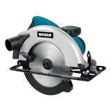 Serra Circular 7 1 4   1500w Ws3441 Wesco 220v Cor Azul turquesa Frequência 60 Hz