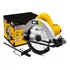Serra Circular 7 1 4 Pol 185mm Para Madeira Profissional Cor Amarelo Frequência 60hz 220v