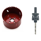 Serra Copo Bimetal Aço Rápido 70mm Suporte Adaptador