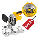 Serra De Esquadrejamento Vonder 850w 185mm Disco Aluminio Cor Amarelo Frequência 50 60 220v