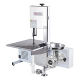 Serra De Fita Para Carne Com Moedor Bancada Inox Botini