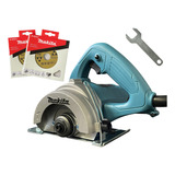Serra Mármore 4 3 8 1300w C 2discos 4100nh3z Makita 220v