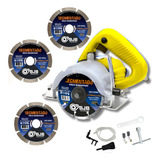 Serra Mármore Profissional 4 3 8 1200w 220v 3 Discos