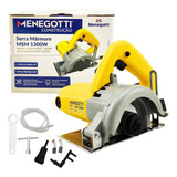 Serra Mármore Profissional Menegotti 1300w Tipo Makita Bosch