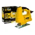 Serra Tico Tico 500w Para Madeira Metal Com Base Ajustável Botão De Trava Com Lâmina Btt-500 The Black Tools 127v