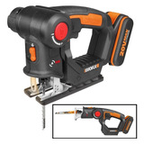 Serra Tico Tico Sabre Bateria 20v Bivolt 2 Em 1 Wx550 Worx
