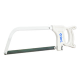 Serrote Para Açougueiro 30cm Corta Carne E Osso Arco Serra Cricri Fita Manual Açougue Bovino Peixe Frango Pequeno Serrinha Branca