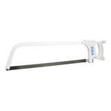 Serrote Para Açougueiro 51cm Corta Carne E Osso Arco Serra Cricri Fita Manual Açougue Bovino Peixe Frango Grande Serrinha Branca