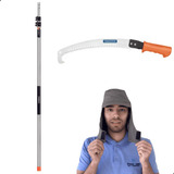 Serrote Podador Árvores Cabo Extensor 5m Brinde Boné Epi