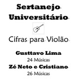 Sertanejo Universitário 50 Músicas Para Violão