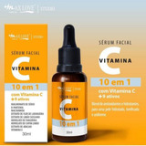 Sérum Facial 10 Em 1 C Vitamina C 9 Ativos Hidratante