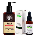 Serum Grow Top De Crescimento Barba Pelo Balm Hidratante