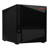 Servidor Storage Nas Asustor As5304t Quad Core Ddr4 4 Baias