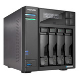 Servidor Storage Nas Asustor As6604t Intel Quadcore 2 0 S hd