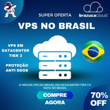 Servidor Vps No Brasil 8 Vcpu 16gb Ram Windows linux
