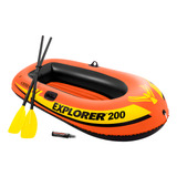 Set Bote Inflável Explorer 200 Intex 58331