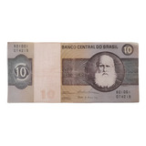 Set De 2 Cédulas 5 E 10 Cruzeiros Anos 70 Dom Pedro I E Ii