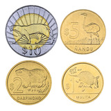Set De Moedas Fauna
