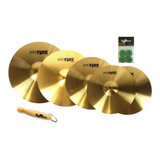 Set Kit De Pratos Pro Fire 14 16 18 20 Completo   Brindes