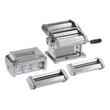 Set Multipast Maq Macarrao Atlas 150 Marcato 6 Tipos Massas 