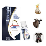 Seta Enrologic 10ml Para Pássaros Contra Bactéria Infecções