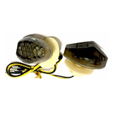 Seta Led Pisca Fumê Embutida Honda Yamanha R1 Xj6 R3 R6 Cbr
